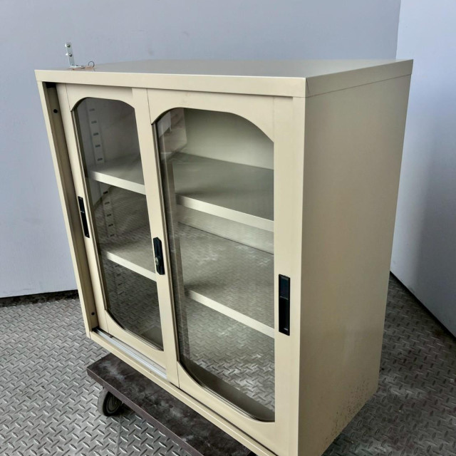 OA辦公鐵櫃玻璃拉門