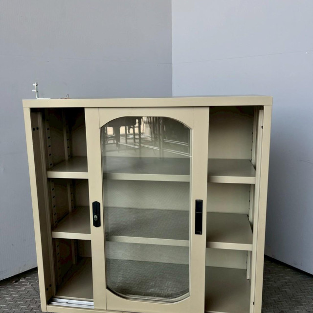 OA辦公鐵櫃玻璃拉門