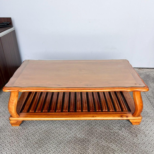 木面木製矮桌長型