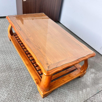 木面木製矮桌長型