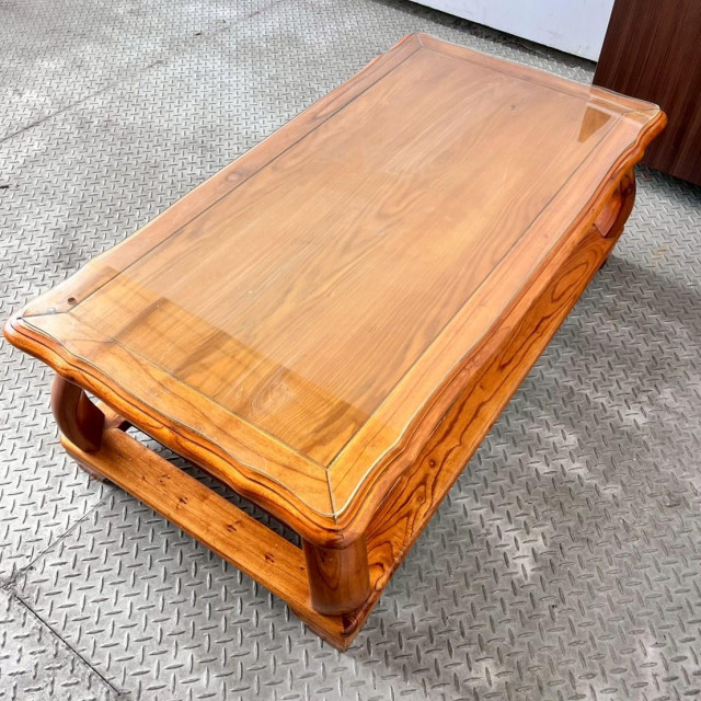 木面木製矮桌長型