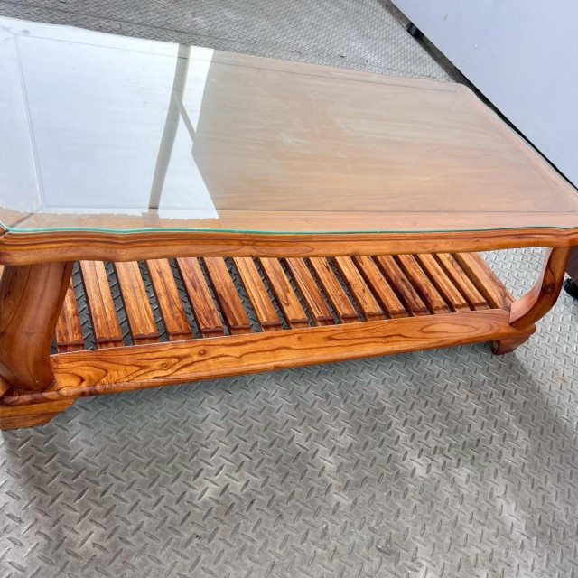 木面木製矮桌長型