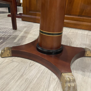 木桌圓形 圓桌 餐桌 洽談桌 客廳桌