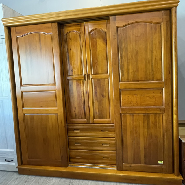 木製衣櫃2門 雙門衣櫥 簡約收納櫃 臥室衣櫃 吊衣櫃