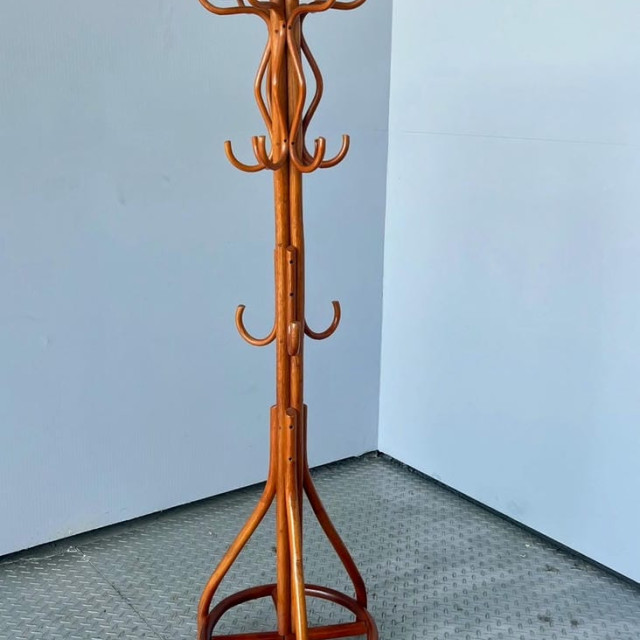 衣架木製 木衣架 衣帽架 原木衣帽架 立式吊衣架