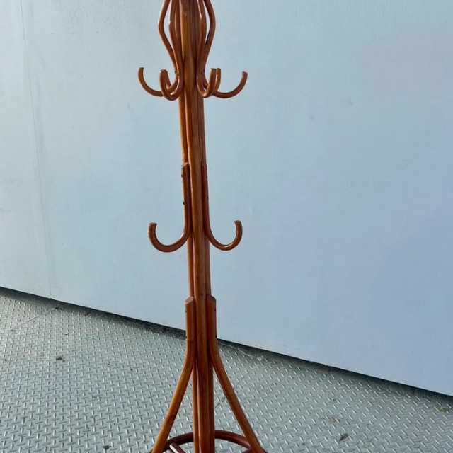 衣架木製 木衣架 衣帽架 原木衣帽架 立式吊衣架