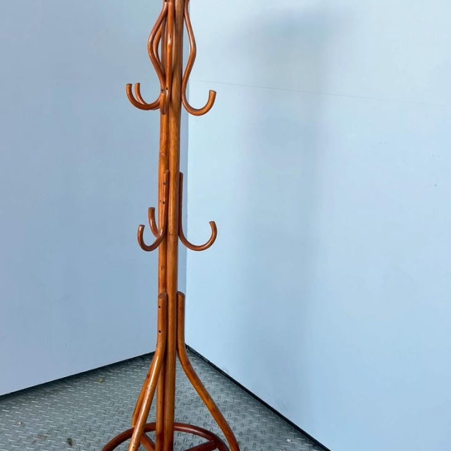 衣架木製 木衣架 衣帽架 原木衣帽架 立式吊衣架