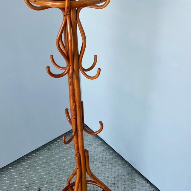 衣架木製 木衣架 衣帽架 原木衣帽架 立式吊衣架