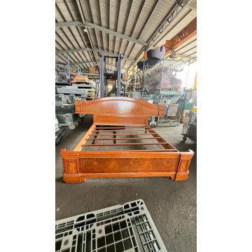 雙人床組木製 5尺實木床架 雙人床架組 臥室家具組