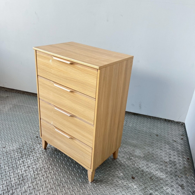 木櫃4抽 四抽屜櫃 木製收納櫃 木櫃 文件櫃