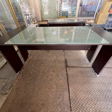 木桌長形 長型餐桌 原木工作桌 書房桌 木質桌面