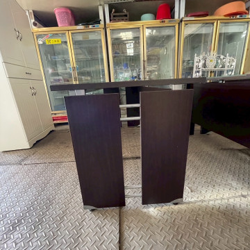 木桌長形 長型餐桌 原木工作桌 書房桌 木質桌面