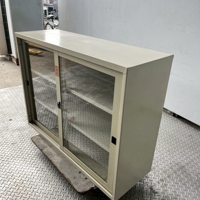 OA辦公鐵櫃玻璃拉門 OA玻璃門鐵櫃 收納櫃 文件展示櫃 辦公室櫃