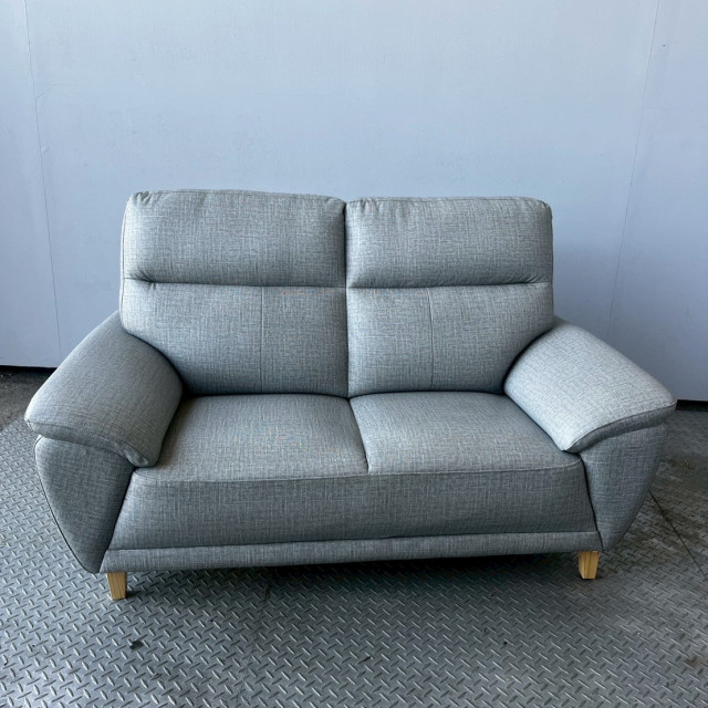 皮面木製沙發2人 雙人座沙發 小戶型沙發 雙人沙發 客廳沙發