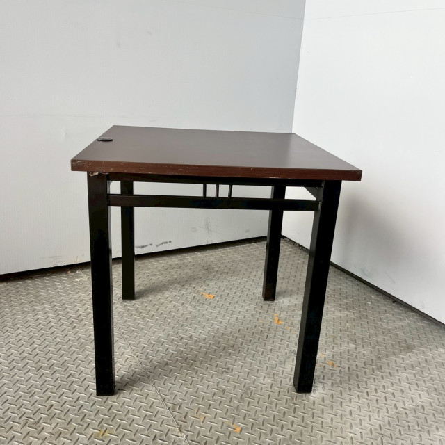 木面鐵製方餐桌 餐桌 方桌 工業風餐桌 鐵腳木桌 小家庭餐桌