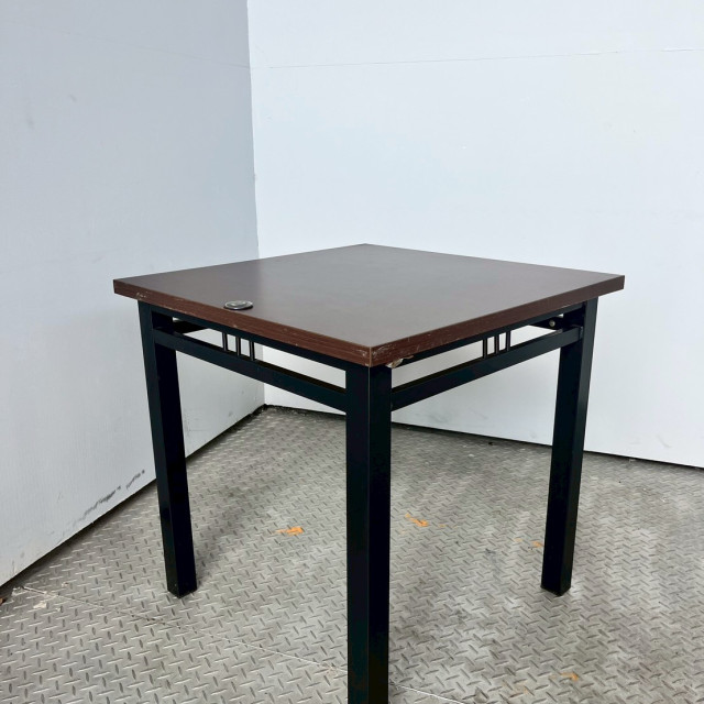 木面鐵製方餐桌 餐桌 方桌 工業風餐桌 鐵腳木桌 小家庭餐桌