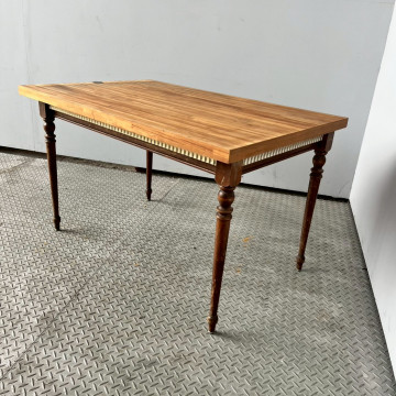 木面木製長餐桌 餐桌 長桌 餐廳桌 原木風餐桌