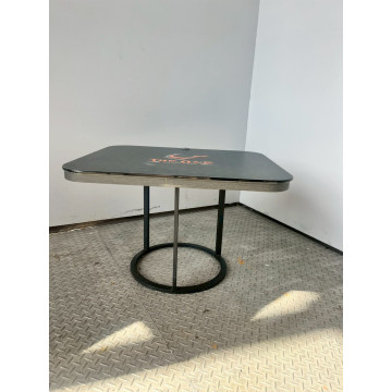 壓克力面鐵製矮桌長 茶几 矮桌