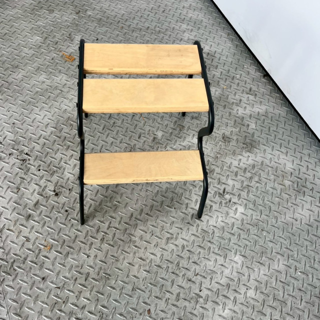 椅凳木面鐵製梯 工業風椅凳 吧台椅 梯形椅 凳子 鐵木結合款