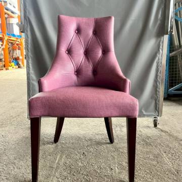 皮面木腳餐椅 餐椅 家用椅