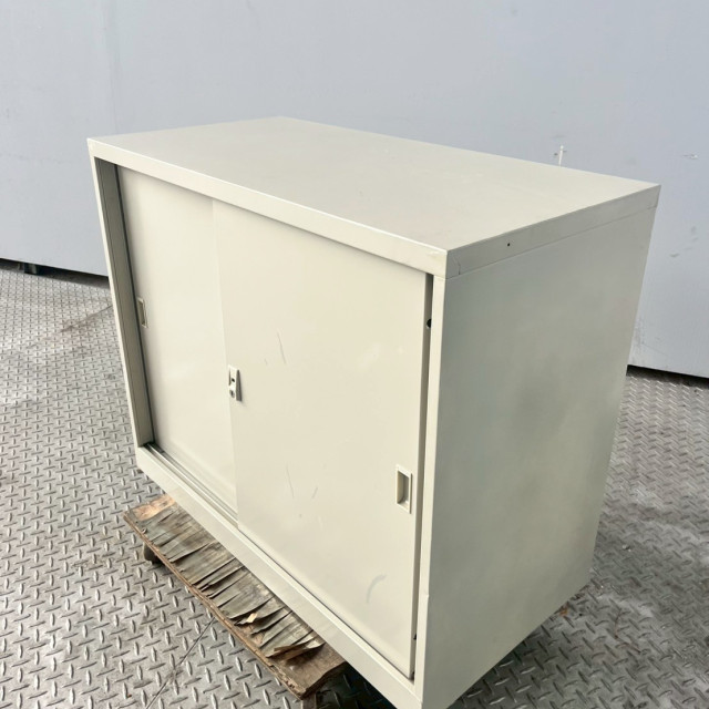 OA辦公鐵櫃2門對拉 文件櫃 檔案櫃 收納櫃 鐵櫃對拉門