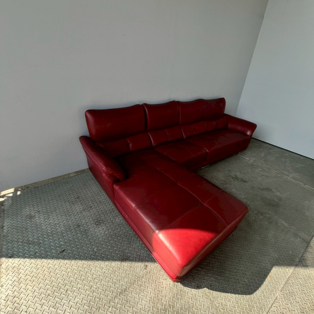 皮面鐵製沙發2人 雙人鐵架皮沙發 工業風雙人椅 二人皮椅