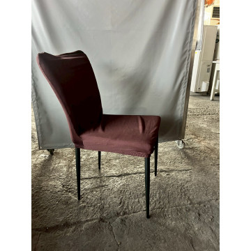 布面鐵腳餐椅 餐廳椅 鐵腳布椅