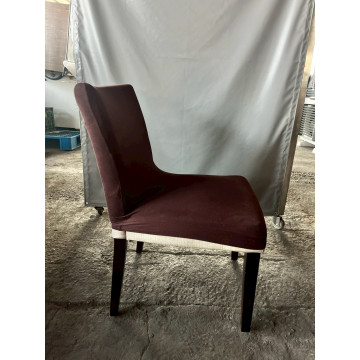 布面木腳餐椅 餐椅 布椅 家用餐椅