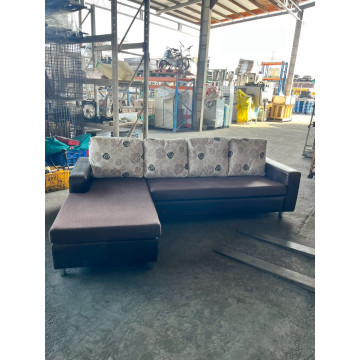 皮面鐵製沙發4人 鐵製長皮椅 四人位沙發 候診椅 辦公沙發