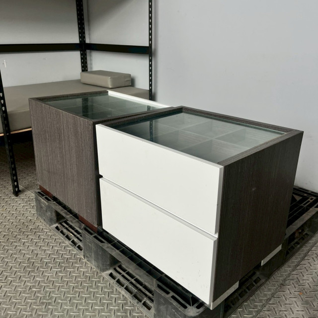 木櫃2抽 抽屜櫃 收納櫃 置物櫃