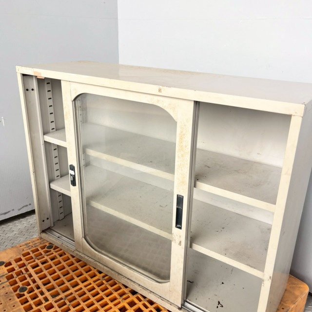 OA辦公鐵櫃玻璃拉門 文件收納櫃