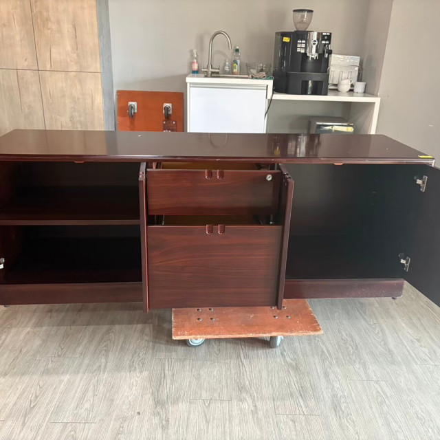 長型木櫃-2抽4門 木櫃 收納櫃 文件櫃