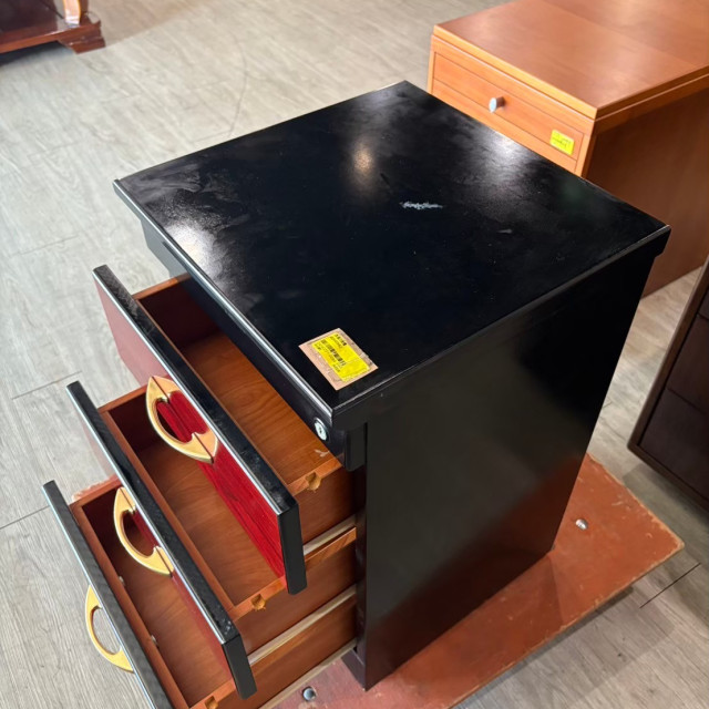 木製3抽櫃 收納櫃 抽屜櫃 文件櫃