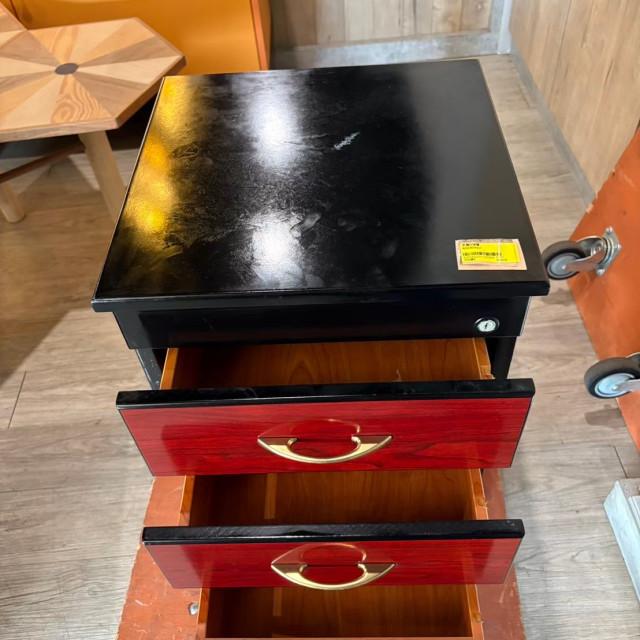 木製3抽櫃 收納櫃 抽屜櫃 文件櫃