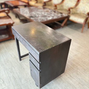 老傢俱 木書桌 2小抽1櫃 復古桌 木製書桌