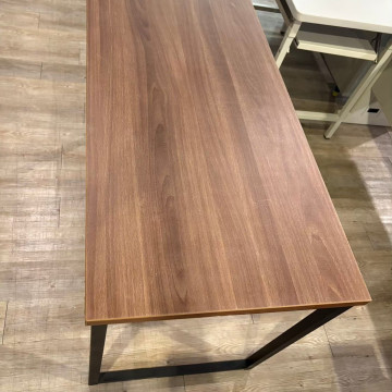 木桌長形 鐵腳 書桌 餐桌 工業風桌子