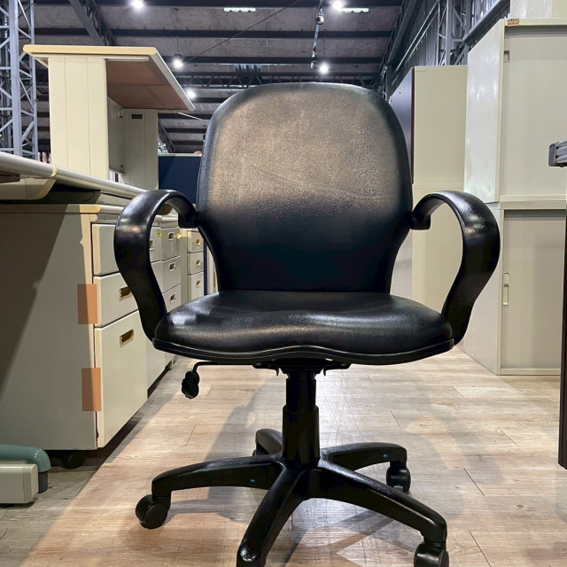 OA辦公椅皮面(扶手) 辦公椅 人體椅 電腦椅 主管椅 扶手椅