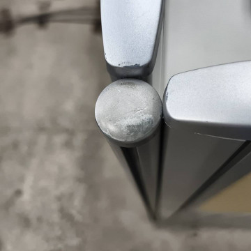 屏風轉向柱高125 OA屏風配件 屏風連接柱 辦公隔間轉角柱