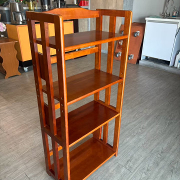 木櫃4層 收納櫃 書櫃 層櫃 木質櫃子