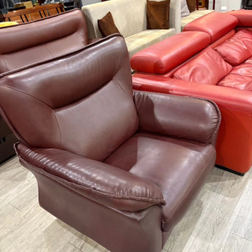 扶手沙發單人 皮面 單人沙發 扶手椅 客廳椅