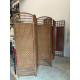 屏風藤編 藤編隔間屏風 裝飾屏風 玄關隔板