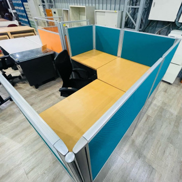 OA屏風板2.5薄屏風 L型辦公隔板 屏風隔間 辦公家具 OA隔屏