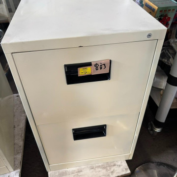 2抽文件櫃(卡片櫃) 卡片櫃 文件抽屜櫃 鐵製文件櫃 OA公文櫃